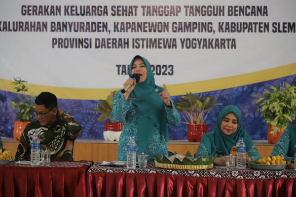 Sambut Tim Observasi, Wabup Sleman Motivasi PKK Banyuraden Bangun Keluarga Sehat