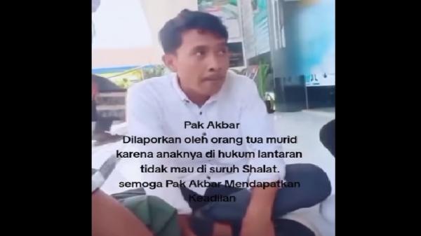 Wali Murid Laporkan Guru Agama ke Polisi, Tak Terima Anaknya Dihukum Tak Mau Sholat Berjamaah