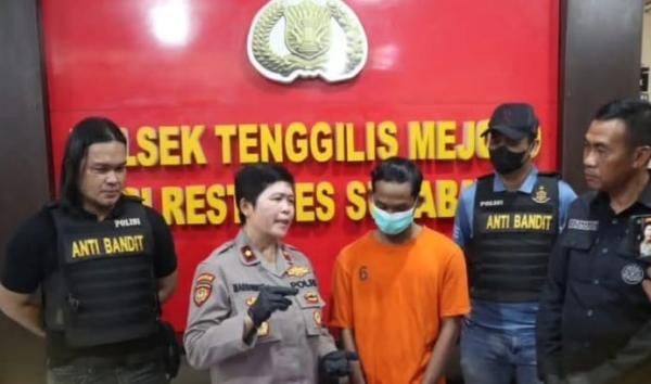 Pencuri Motor ASN Pemkot Surabaya Ditangkap Polsek Tenggilis