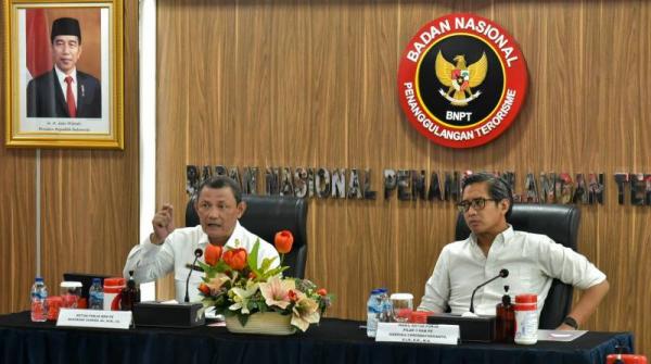 BNPT RI Ingatkan Kelompok Kerja RAN PE Sampaikan Progres RAN PE 2023
