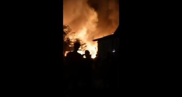 Kebakaran Hari Ini di Grobogan, 2 Gudang Mebel dan 4 Rumah Ludes Terbakar