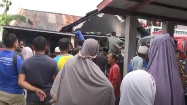 Pemilik Tak Ada di Tempat, 2 Rumah Permanen Ludes Terbakar di Banda Aceh