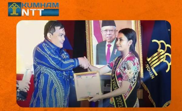 Pelajar SMAN 6 Kupang Raih Penghargaan LDCC Awards Kumham RI