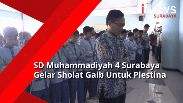 SD di Surabaya Gelar Sholat Gaib Untuk Palestina