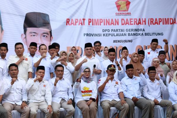 DPD Gerindra Babel Usulkan Prabowo-Gibran Capres Cawapres 2024