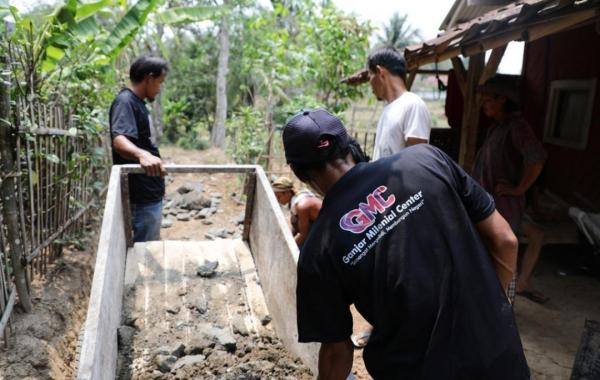 Upaya Ganjar Milenial Buat Akses Jalan Warga Desa di Lebak Lebih Nyaman Dilewati