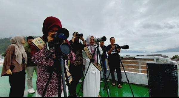 Komunitas Aceh Birder Roadshow Kampanye Konservasi Migrasi Burung