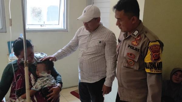 Bocah 2,5 Tahun di Tasikmalaya Terluka Lehernya Akibat Sayatan Benang Gelasan Layangan Putus