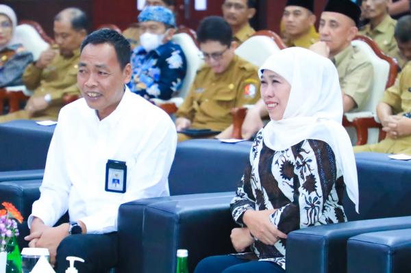 Khofifah Dorong Pj Bupati/Walikota Teruskan Rekomitmen Penyelesaian Rekomendasi BPK 