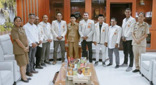 Ayodhia Kalake Terima Kunjungan Perwakilan Pimpinan Wilayah Pemuda Muhammadiyah NTT