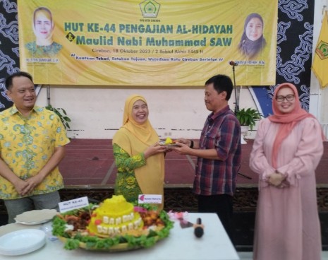 HUT ke 44  Pengajian Al Hidayah, Dihadiri 600 Jamaah dari Kota Cirebon