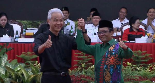 Mahfud MD Resmi Jadi Cawapres Ganjar Pranowo, Megawati Umumkan Langsung