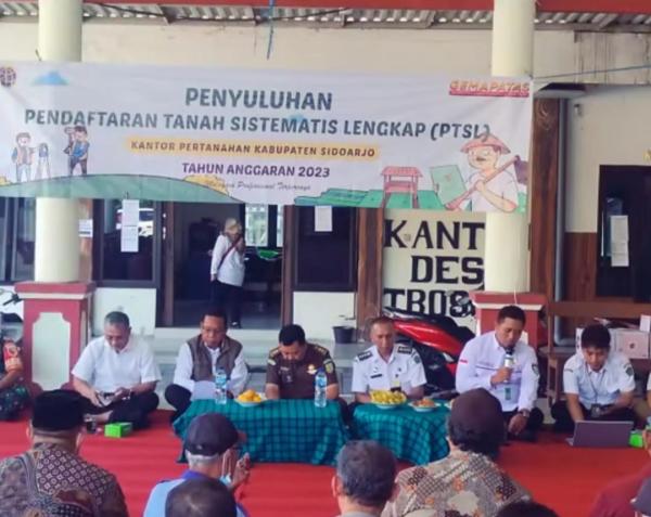 Kades Trosobo Sidoarjo Geram Program PTSL Sempat Dituding Ada Pungli, Ini Ungkapannya