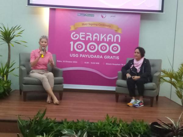 Gerakan 10.000 USG Payudara, Love Pink-Siloam Hospitals TB Simatupang Bersatu Lawan Kanker Payudara