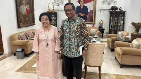 Mahfud MD Bertemu Megawati Jelang Pengumuman Cawapres Ganjar, Sinyal Apa?