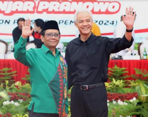 Resmi, Megawati Umumkan Mahfud MD Jadi Cawapres Dampingi Ganjar di 2024