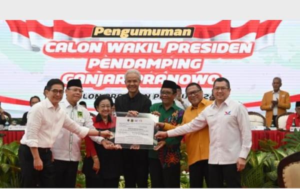 Cawapres Mahfud MD Diumumkan sebagai Pendamping Ganjar Pranowo Disorot Media Asing