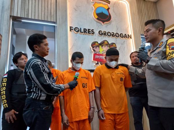 Hendak Jual Obat Terlarang ke Pelajar di Grobogan, Dua Tersangka Dibekuk Polisi