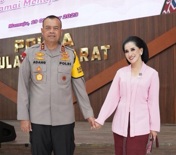 Kapolda Sulbar: Bhayangkari Diharapkan Bisa Wujudkan Keluarga Tangguh Polri yang Presisi