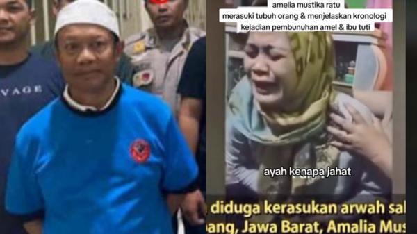 Merinding! Arwah Amelia Nangis Bilang Kenapa Ayah Jahat, Yosep Kukuh Sebut Bukan Pembunuh Istri-Anak