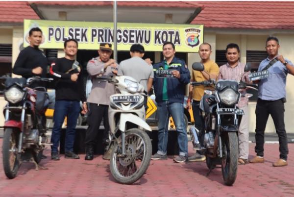 Polisi Menangkap Pelaku Curanmor di RSUD Pringsewu