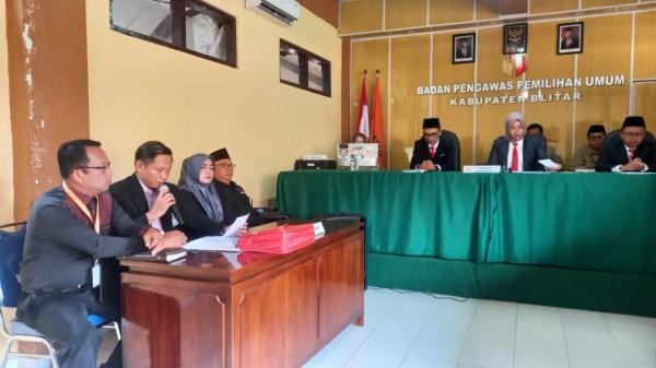 Gugatan PDIP Buktikan KPU Kabupaten Blitar Langgar Administrasi Pemilu