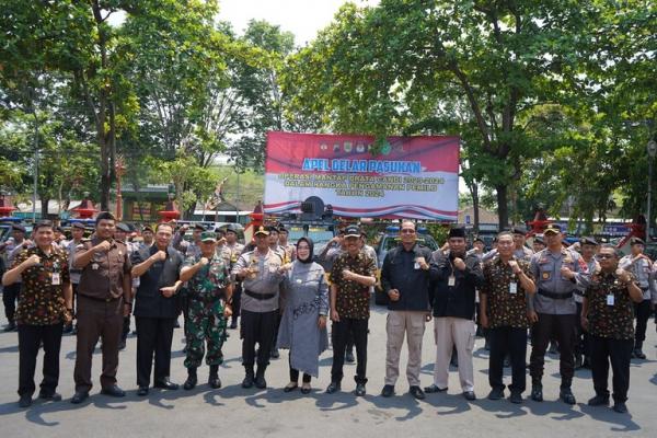 Operasi Mantap Brata Candi di Sukoharjo, Polri Batasi Usia Personel Pengamanan TPS Pemilu 2024