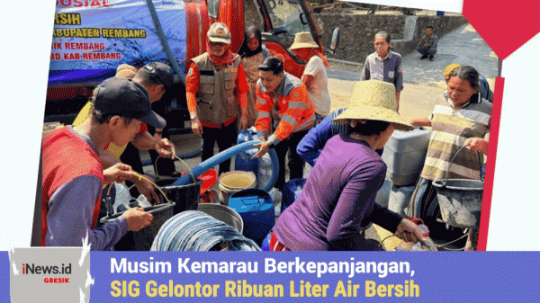 Musim Kemarau Berkepanjangan, SIG Gelontor Ribuan Liter Air Bersih