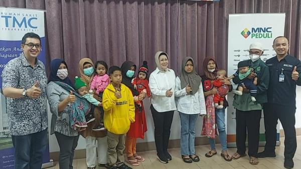 MNC Peduli Bersama RS TMC Operasi Bibir Sumbing Gratis 21 Balita dan Anak di Tasikmalaya