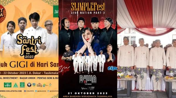 Konser Musik, Helaran Budaya Meriahkan HUT Kota Tasikmalaya dan Hari Santri Nasional di Akhir Pekan