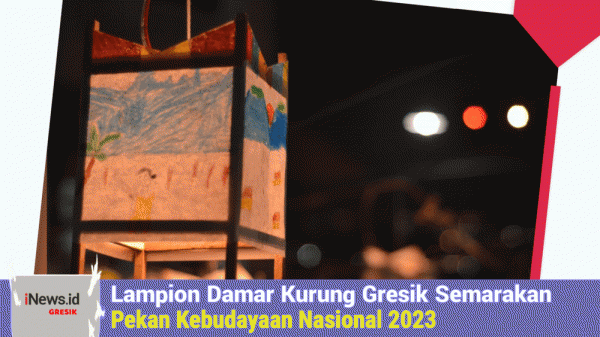 Lampion Damar Kurung Gresik Semarakkan Pekan Kebudayaan Nasional 2023