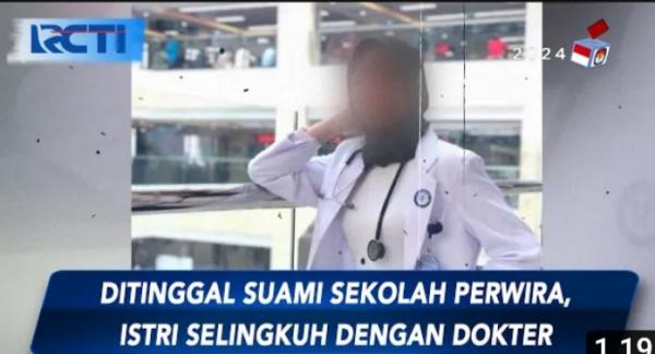 Viral Foto Skandal Perselingkuhan Dokter Istri Polisi