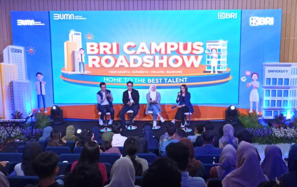 BRI Campus Roadshow, Berbagi Inspirasi dan Wawasan pada Mahasiswa