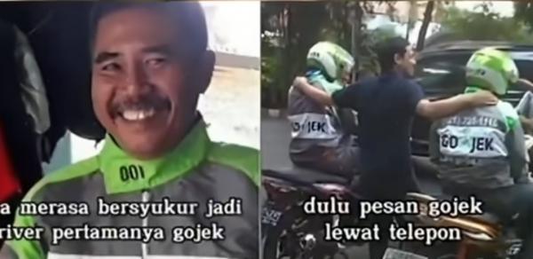 Sosok Driver Gojek Pertama 001 di Indonesia, Sukses Biayai Pendidikan Anak hingga Bertemu Jokowi