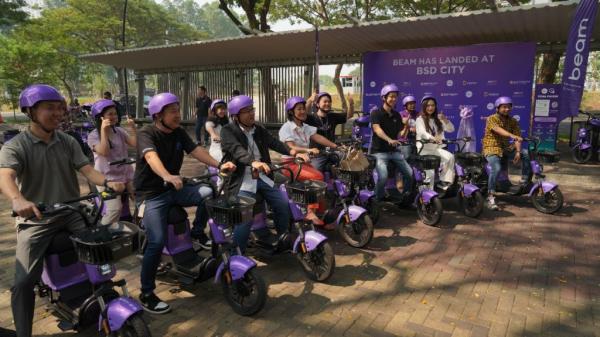 Beam Mobility Hadirkan E-Bike Ramah Lingkungan di Kawasan BSD City