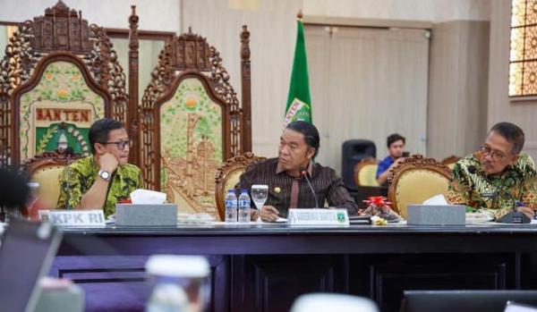 Dalam Rapat Koordinasi, Pj Gubernur Banten Ungkap 137 Barang Milik Daerah jadi Temuan KPK