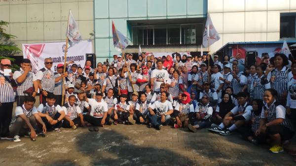 Relawan Palagan Semarang Deklarasi Dukung Ganjar - Mahfud