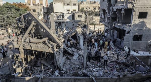 Israel Bom Masjid dan Dua Bangunan Tempat Tinggal di Bagian Utara Jalur Gaza, 30 Orang Gugur