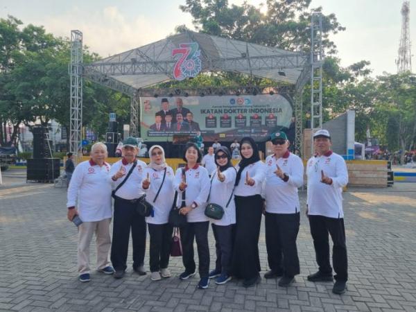 IDI Wilayah Jateng Turut Memeriahkan HUT IDI Ke- 73 di Lamongan