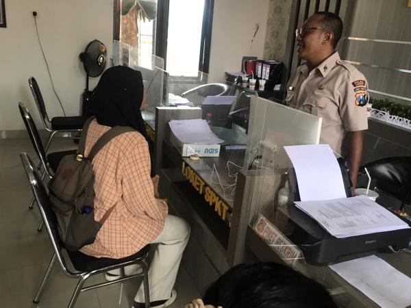 Motor Wartawan Dicolong Maling saat Liputan di Kantor DPC PKB Jember