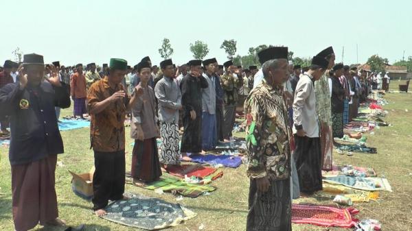 Ratusan Santri dan Warga di Grobogan, Gelar Sholat Ghaib untuk Syuhada Palestina