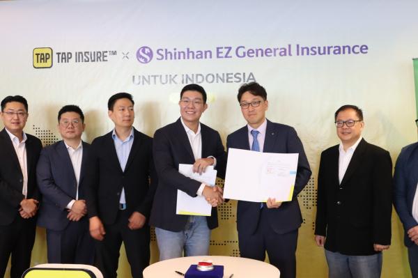 Pengalaman Asuransi Terbaik, Shinhan EZ General Insurance Tunjuk Tap Insure jadi Mitra di Indonesia