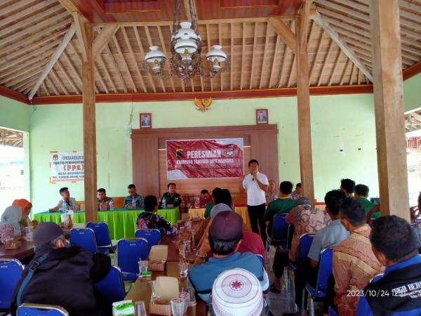 Polres Sragen Resmikan Kampung Tangguh Anti Narkoba di Desa Ngargosari Sumberlawang