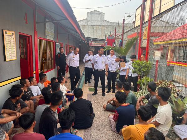 Kalapas Narkotika Kelas IIA Bandar Lampung Beri Arahan ke WBP