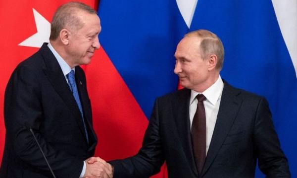 Bahas Palestina Bersama Putin, Erdogan Sebut Negara Eropa Tidak Boleh Diam