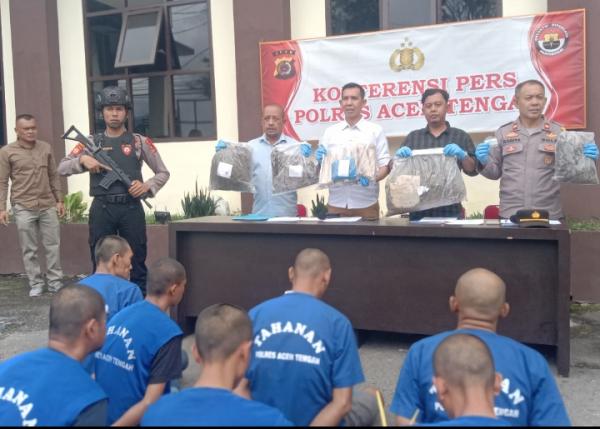 2 Bulan Bertugas Kasat Narkoba Aceh Tengah Berhasil Ungkap 14 Kasus Peredaran Narkotika