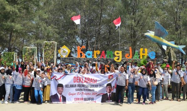 Deklarasi Dukungan, Pelaku UMKM di Rembang Optimis Ganjar Mampu Pimpin Indonesia