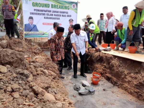 UIN Raden Mas Said Bangun Kampus Baru Diatas Tanah Hibah 10 Hektar di Karanganyar