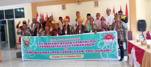 Terkenal dengan Toleransi, FPK Kota Samarinda Lakukan Studi Banding di Kupang