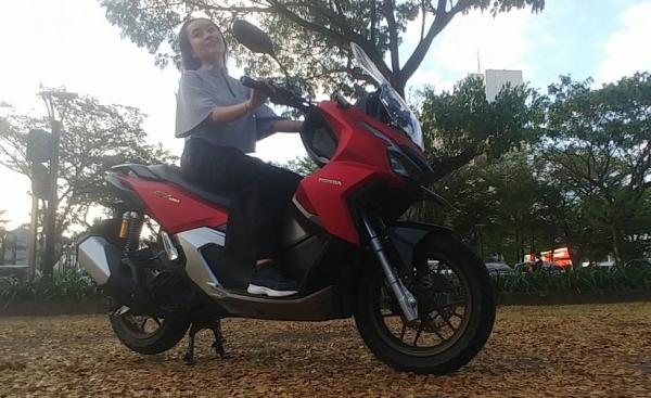 Honda ADV 160 Idaman Bumil, Anti-Masuk Angin Lindungi Perempuan Berbadan Dua